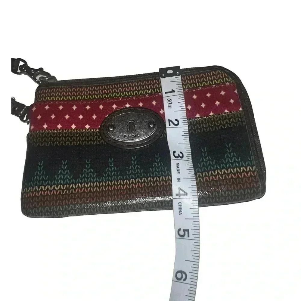 Fossil Key-Per Wallet Multi Compartment Midwestern Wallet - Picture 6 of 7